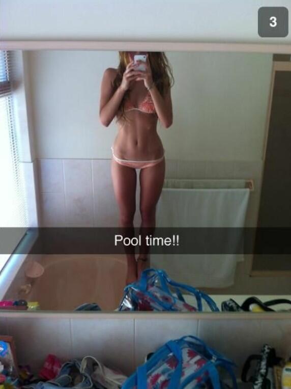 Leakedchats's tweet photo. Anyone for a swim? #snapchat #snapchatleaked #SelfieOlympics http://t.co/eERw0VfYXE