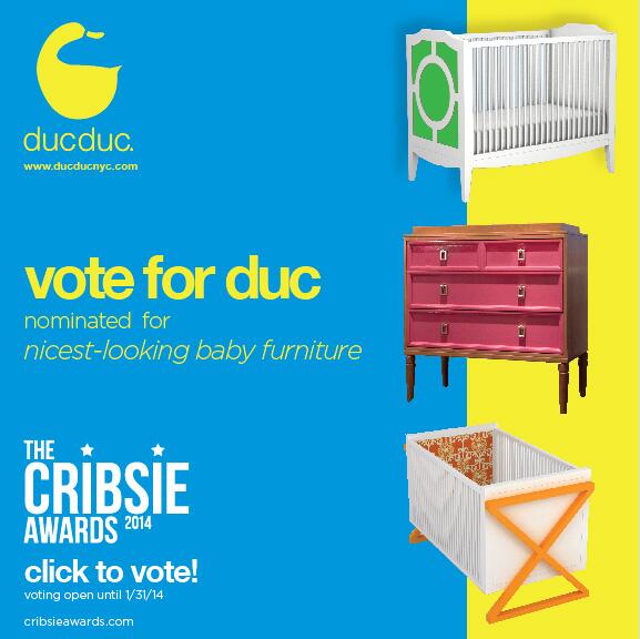 ducduc_nyc's tweet photo. Nicest Looking Baby Furniture? We're flattered @cribsies! Vote for duc! http://t.co/FhZNIS8XbV #babyfurniture http://t.co/d1kHJQLfNN