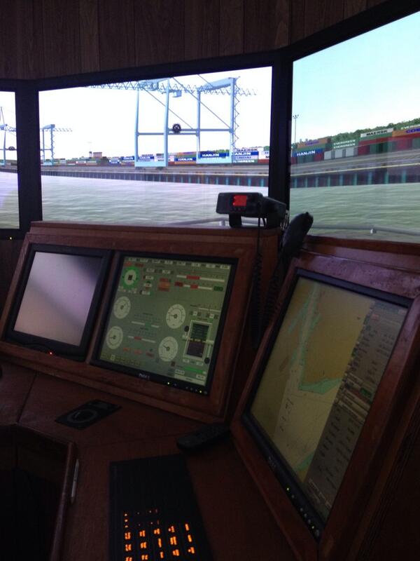 SCLTCMarine's tweet photo. Simulation day at SCLTC Marine. Future Captains learning with "hands on" simulations. http://t.co/fOtfZgVe7w