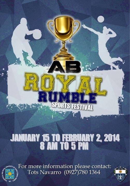 ust_absc's tweet image. It's the prelim season! We're giving you more reasons to look ahead! The AB Royal Rumble starts today! #50YearsofAB