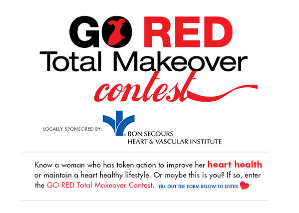 <a href="/EventRVA/">Event Nation : RVA</a> We're hosting a Go Red Total Makeover on Sat. Feb. 8th at <a href="/Macys/">Macy's</a> <a href="/ShortPumpMall/">Short Pump Mall</a> on.fb.me/1gEryCN