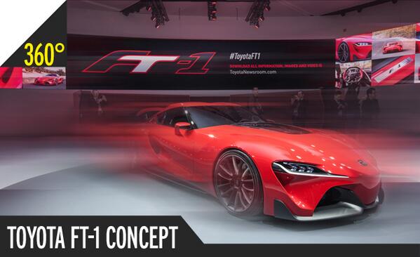 CARandDRIVER's tweet photo. .@Toyota FT-1 concept may not be new Supra, but it is super rad—view 360º photos: http://t.co/YttOllAkya http://t.co/WZhrKvf3yU