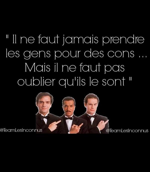 TeamLesInconnus's tweet photo. Combien de #RT peux atteindre cette photo ? A vous de jouer 😉  #LesInconnus http://t.co/IM2RIHgLxL