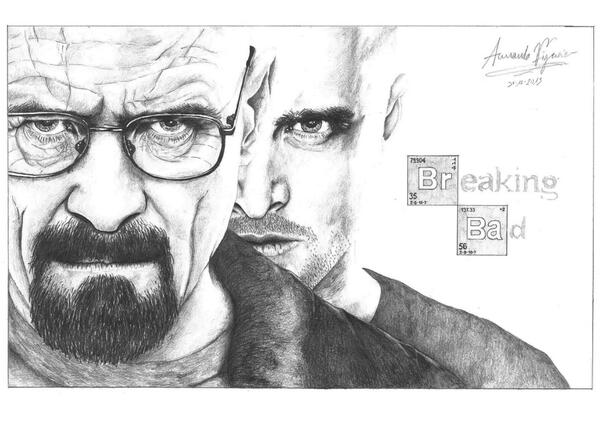 FigueiraArmando's tweet photo. My tribute to Breaking Bad from Spain @BryanCranston @aaronpaul_8 , thanks!!! http://t.co/DhTDbbPP4X