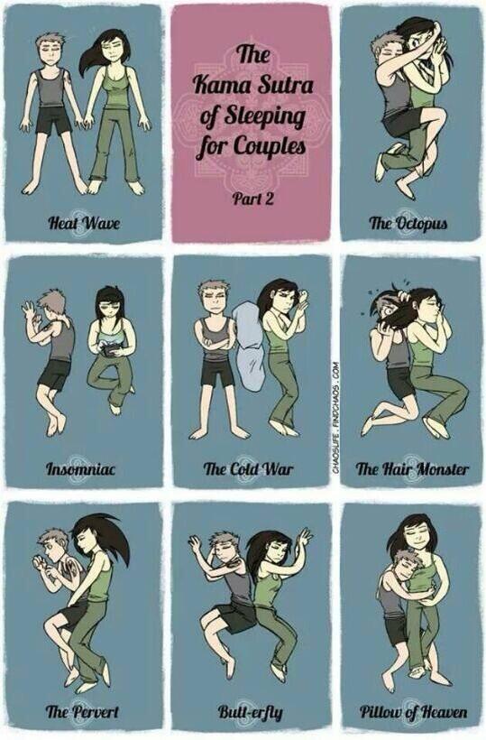 tattooed_babe's tweet photo. Kama sutra of sleeping 😂 http://t.co/6ocIoNd8JH