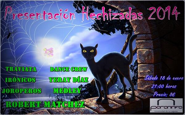 MurgaHechizadas's tweet photo. Este sabadoo!!!! http://t.co/jw2pq7ye96
