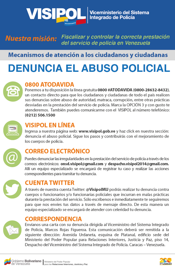 Visipol_MIJP's tweet photo. #QuiénDijoMiedo Denuncia el abuso policial#Así--> http://t.co/tNtymDIp0K