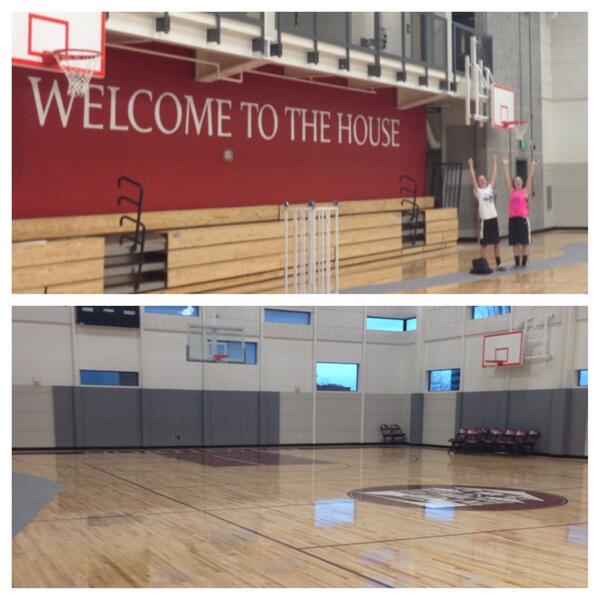Northwest gets a gym #welcometothehouse