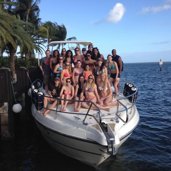 What a WONDERFUL DAY on the boat!  What a GREAT WAY to finish  our perfect trip to Miami! #pictureperfectday