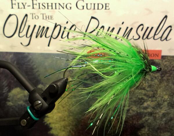 Skagitanglers's tweet photo. Spring Chinook will be running before we know it. Any fly will do as long as its big, chartreuse and flashy. http://t.co/PR6vhaeMMu