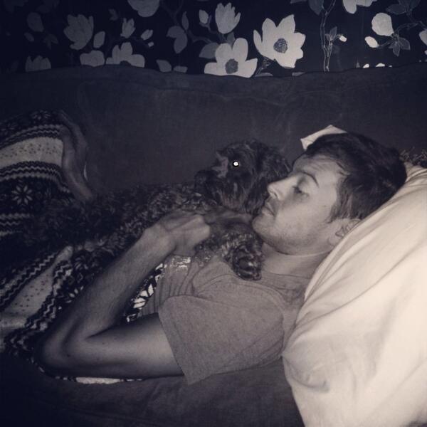 RubyCockapoo's tweet image. Loved Christmas!!! Chilled with my daddy! ❤️❤️❤️