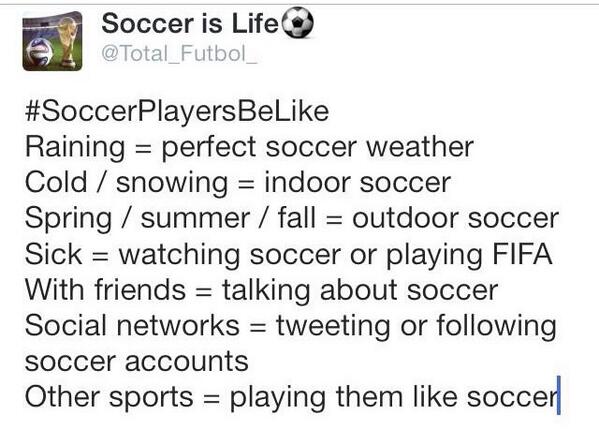 AHHSSoccer's tweet photo. SOCCER IS LITERALLY LIFE 💯⚽️✔️ http://t.co/3OSYqVBdCF
