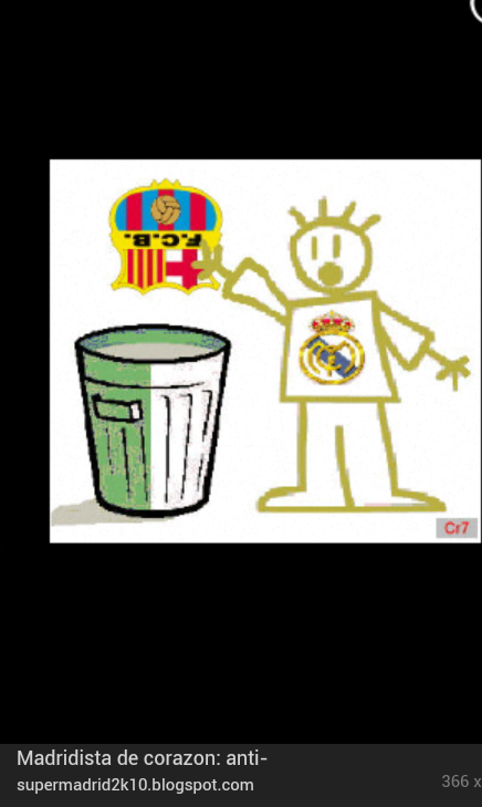 RMCFTheBesst's tweet image. &quot;@anti_barcelonas: El barça,ese club de payasos y teatreros que no sirven ni para esconderse http://t.co/GquCQZUIPF&quot; que razon tienes...