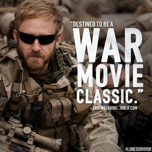 LoneSurvivorUSA's tweet photo. RT if you're ready for #LoneSurvivor. Opening everywhere January 10. http://t.co/BnSKcGR5Ni