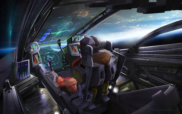 Horus_Xero's tweet image. Best Seat in the house.... #StarCitizen #Retaliator