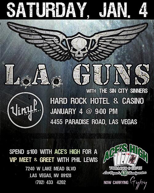 Ace's High is now carrying my Gypsy products, and if you spend $100 there you'll get a VIP meet &amp; greet at Vinyl