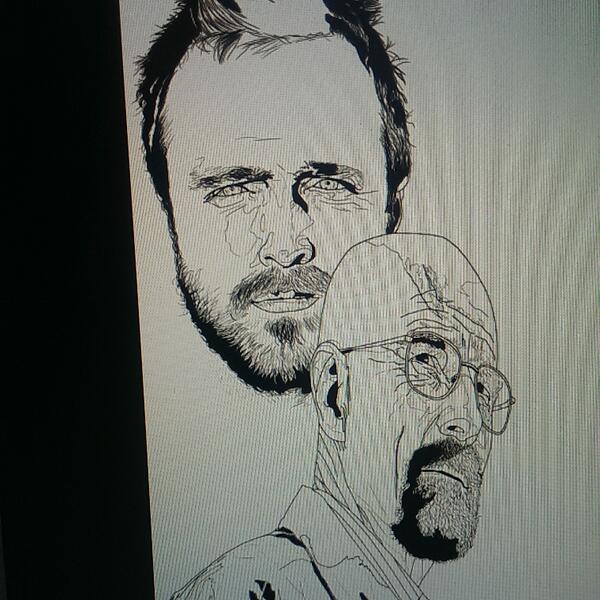 Jrwillustration's tweet image. Started this bad boy today more to come soon .