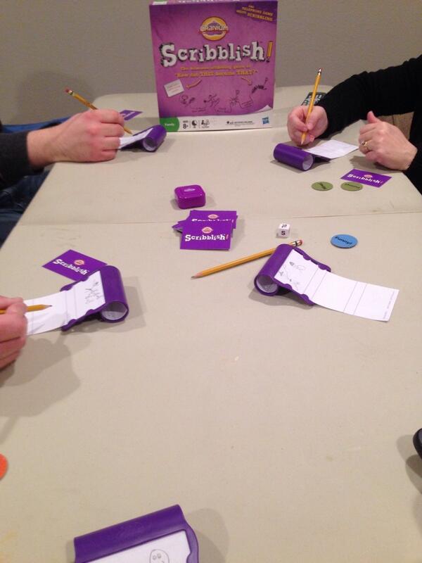 Had previously only played Scribblish by <a href="/PlayCranium/">Cranium</a> with 4 players.  Way more fun with 5.  Hilarious time!