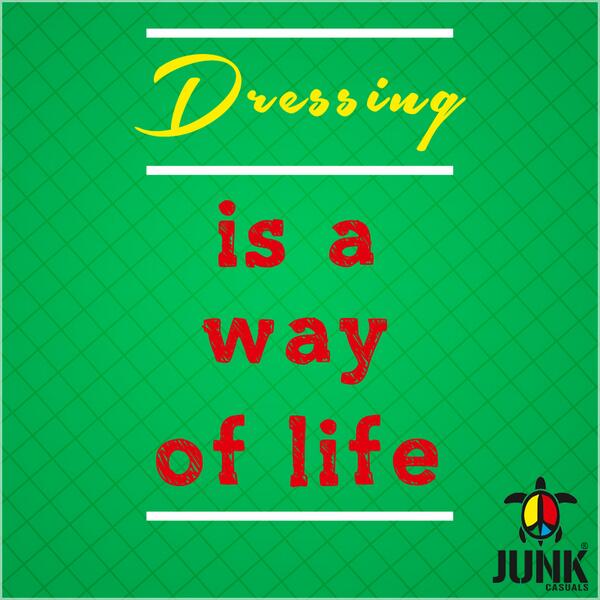 Junk_Casuals's tweet photo. Dressing is a way of Life. http://t.co/U82wssJ9xv