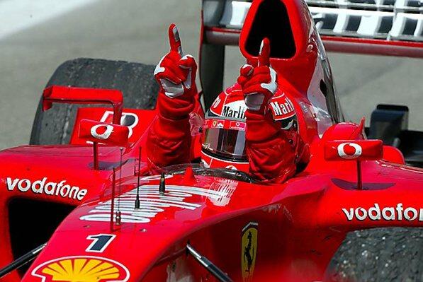 RTLGP's tweet photo. Michael Schumacher is vandaag 45 jaar geworden. Hou vol kampioen! #RTLGP http://t.co/2geGLF8tv3