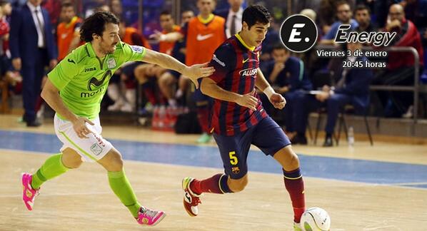 LNFS's tweet photo. PARTIDAZO: Hoy a las 20:45h ¡¡@FCBfutbolsala - @InterMovistar!! Espectáculo asegurado en @energy_tv y @esport3 #LNFS http://t.co/pQp5MGWam6