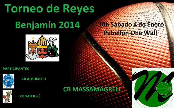 cbmassamagrell's tweet photo. Mañana es el día de los Benjamines. Torneo de Reyes 2014, con la participación del @cbalbuixech y el CB San José. http://t.co/O7wQcIj5Zn