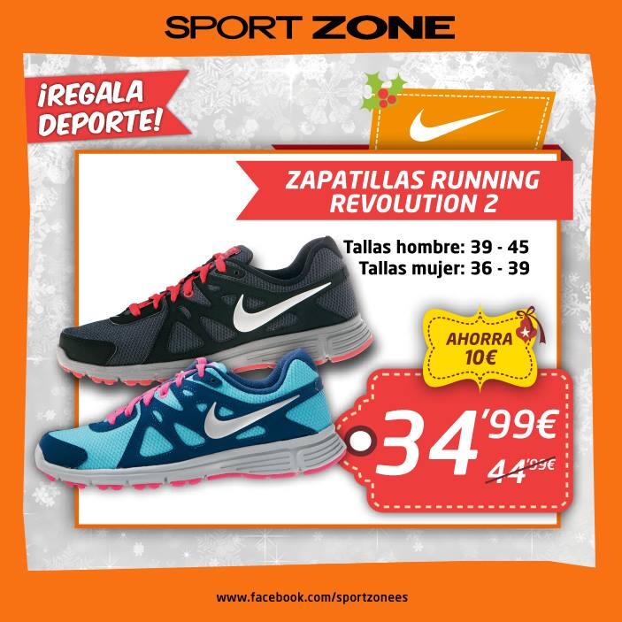 Sport Zone Running Twitter: "Zapatillas Running Nike Revolution 2 ya en tiendas al mejor precio. ¡Regala #deporte con Sport Zone! http://t.co/F3yYAFlb86" / Twitter