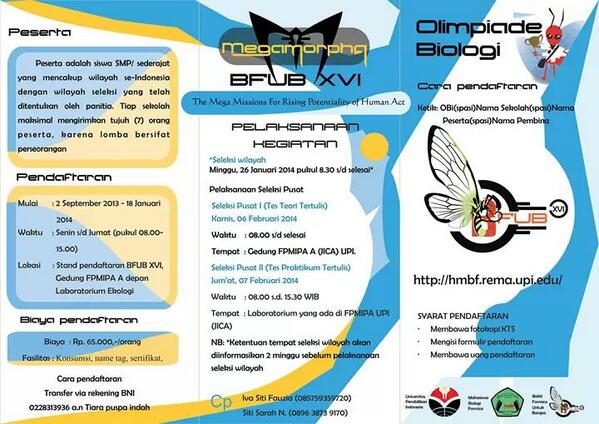 <a href="/SMAZGA/">SMA Al-Azhar 3 BL</a> RT <a href="/BFUB_Formica/">BFUB XXII</a>: Pamflet #OBI - untuk website sudah kami update silahkan buka di bfubupi.com "