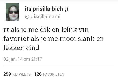 priscillamami's tweet photo. cijfers liegen niet mense meer mense vinde me mooi slank en lekker weer een bevestiging dat ik model ben ;) http://t.co/6a5Jo1gkq1
