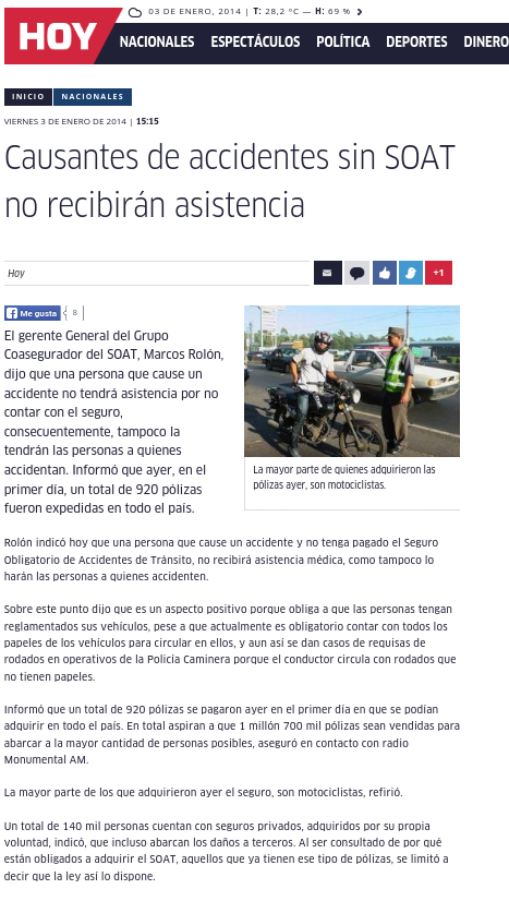 Elgroseroese's tweet photo. ¿Quién le dijo a éste imbécil que se puede negar asistencia médica a la gente?  Con tal de recaudar fuimos al carajo. http://t.co/eafjkMDXtu