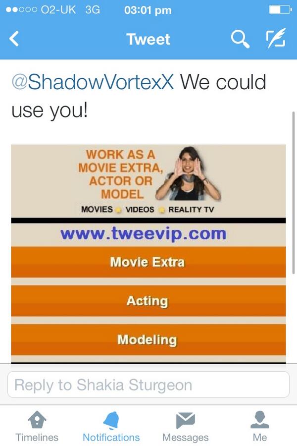 ShadowVortexX's tweet image. haha i just got offered this check it our