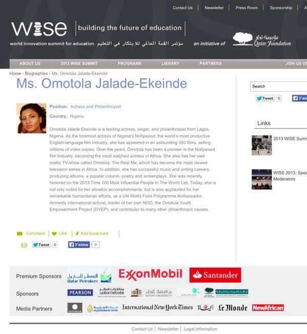 Realomosexy's tweet photo. ...and in 2014... Let the education transform! Africa Rising... #WISE13 Quatar,Doha. #flashbackfriday http://t.co/K7YnsMgQZc