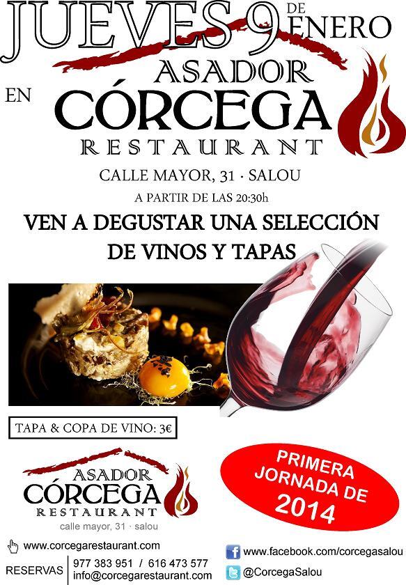 ENTRE TAPAS - JUEVES 9 D ENERO
1ª jornada del evento gastronómico y social con una cuidada selección de vinos y tapas