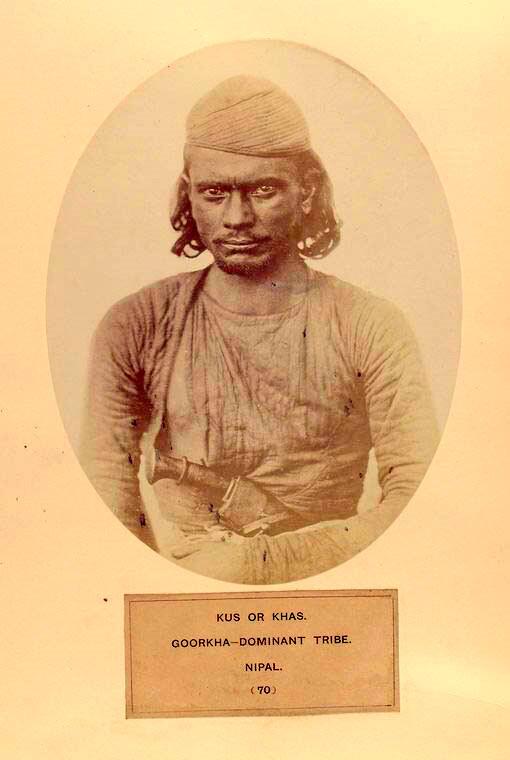 Khasas108's tweet photo. Art of a Khas or Kus Goorkha Dominant Tribe by  John Forbes Watson John William Kaye Gerry http://t.co/fp0TJfVcnq