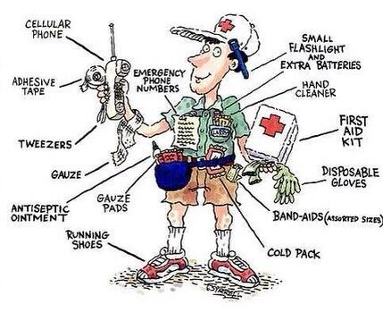 ZomPrep's tweet photo. Don't be like this guy! Have a nice backpack to use! http://t.co/mWZRB2ifCX