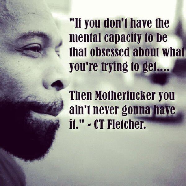 OneMoreRep_'s tweet photo. CT Fletcher. http://t.co/YK8L15CTzt