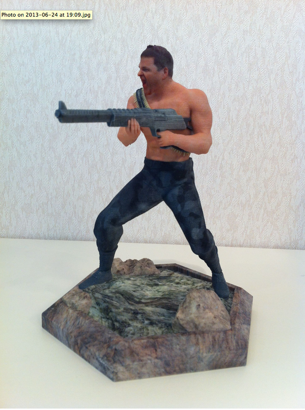 3DFigureWorks's tweet photo. Because, who wouldn't want their head Photoshopped on Rambo's body? #3DPrinting #3DScanning #3D http://t.co/bDL5Pe7Qty