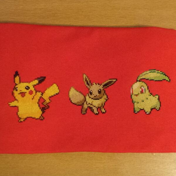 SpriteShirts's tweet image. Our latest Three Pokemon Top Pikachu, Eevee and Chikorita! Choose three Pokemon for your own etsy.com/shop/spriteshi…