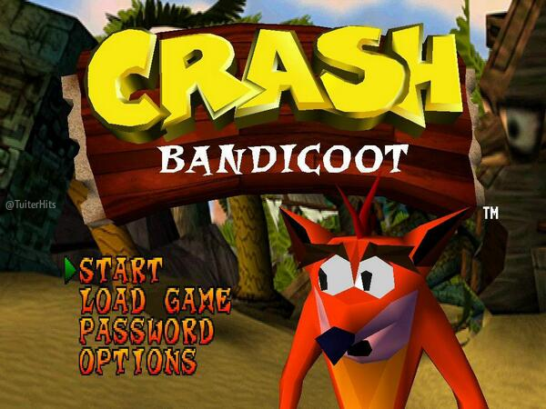 TuiterHits's tweet photo. Posiblemente uno de los mejores videojuegos de la historia. El Crash Bandicoot: http://t.co/hT7nNVCN7B