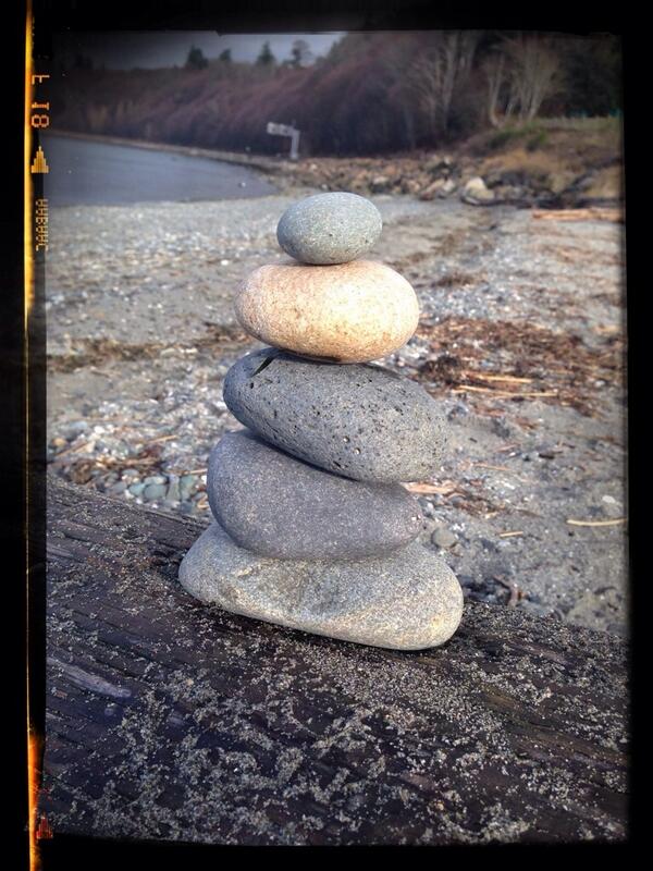 I can balance stones it turns out.