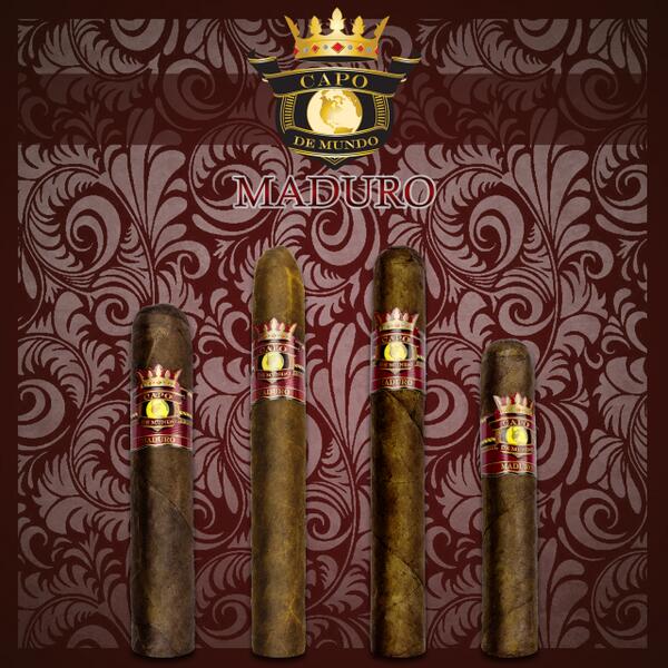 CapoDeMundo's tweet photo. The Maduro wrapping is fermented to a rich dark pigment to get maximum removal of the harsh characteristics of smoke. http://t.co/5VnlvLJGFN