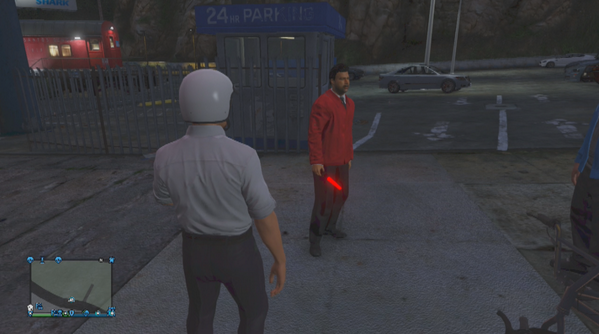 VanossGaming's tweet image. We found the man with the lightsaber dildo