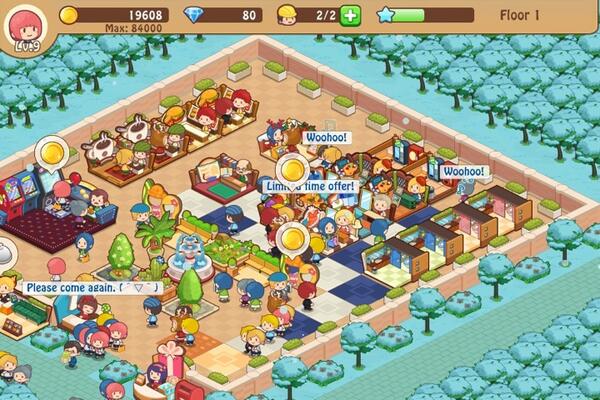 me1ny's tweet photo. So fun in #HappyMallStory. My ID:knDZy8CdMo @HappyHappyLabs http://t.co/LbeRne6zq8 http://t.co/5eZbwnitQ7