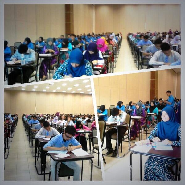 SispaUMS's tweet photo. Peperiksaan sedang dijalankan@JPAMSabah @mulliadi @Mohdrosman82 http://t.co/SeKOOU8Oz5