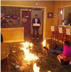 Walk into the club like