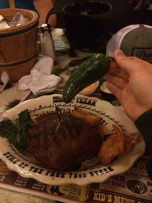 austin82155's tweet image. Everything is big in Texas #thebigtexan