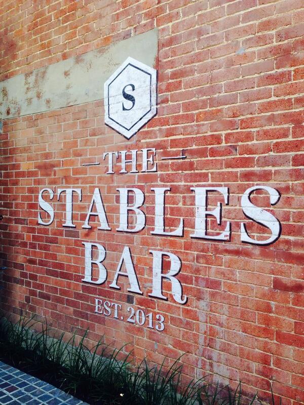 Rolling a small bar look with <a href="/Tim__Curtis/">Tim Curtis</a> #thestablesbar #perth #smallbars