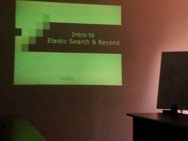 neurolizar's tweet image. #IGCodeCamp ElasticSearch in and outs with @gargmohit143