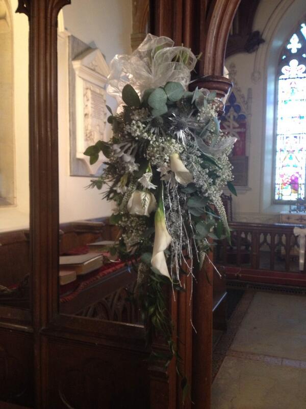 A truly Christmassy wedding