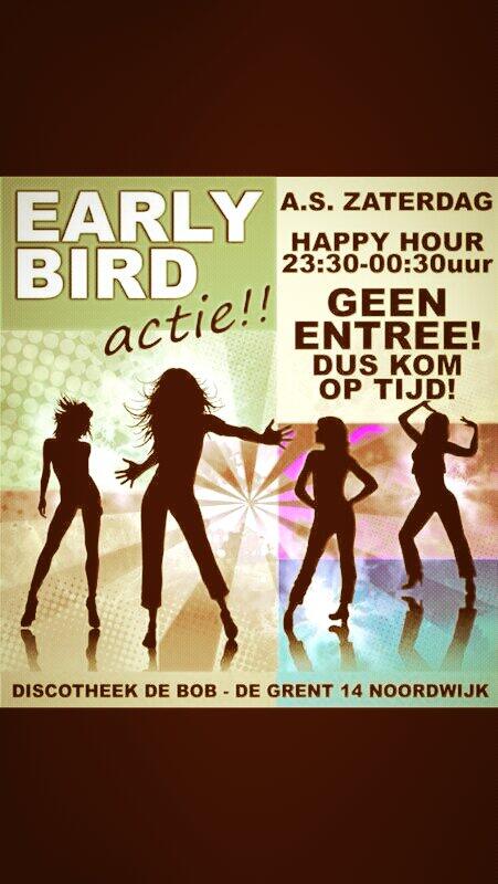 DeBobBar2's tweet photo. Vrij entree! En happy hour van half twaalf tot half één! Wat wil je nog meer?! @DeBobBar1 http://t.co/n2D98rhb53